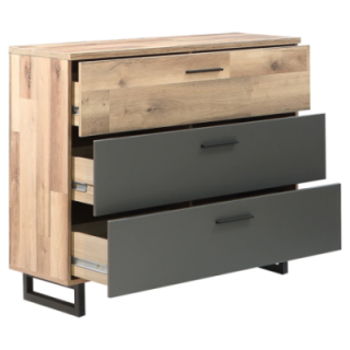 Komoda SIRIUS BLACK SRBK211 - Forte - BPmarket.pl