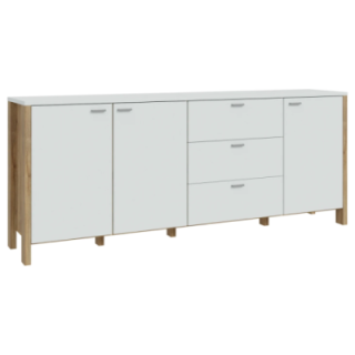 Szeroka komoda z szufladami SAITAMA SQMK241 - Meble Forte - BPmarket.pl