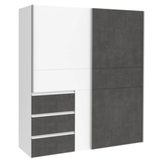 Szafa ubraniowa WINN 2 W2QS823E71 - Meble Forte - BPmarket.pl